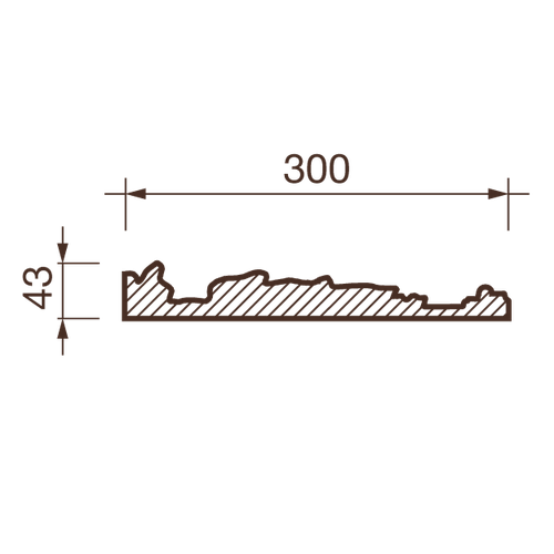 Розетка Р076, 600 мм