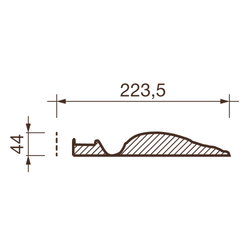Розетка Р125, 447 мм