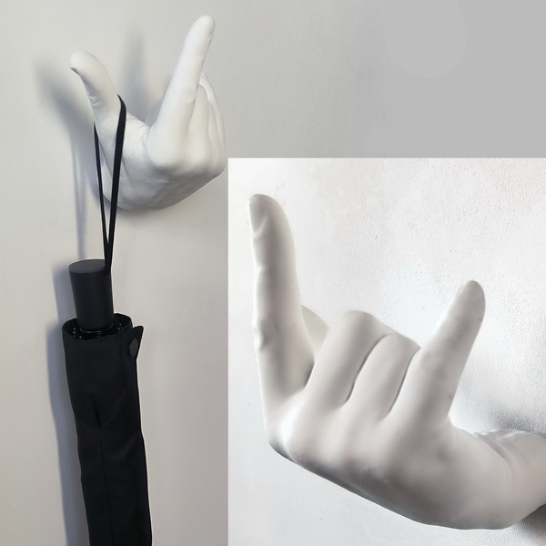 Сувенир рука-вешалка для ключей, правая