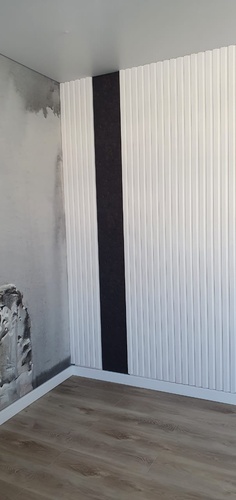 3d панели для стен Д493, шаг 3/2 см